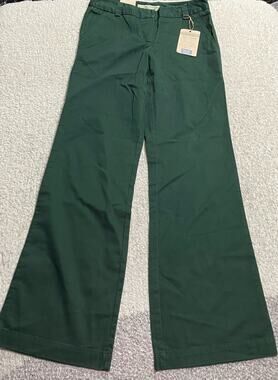 NWT Denver Hayes (31x31 actual) 4x32 Chino Khaki Pants Green Contemporary Fit